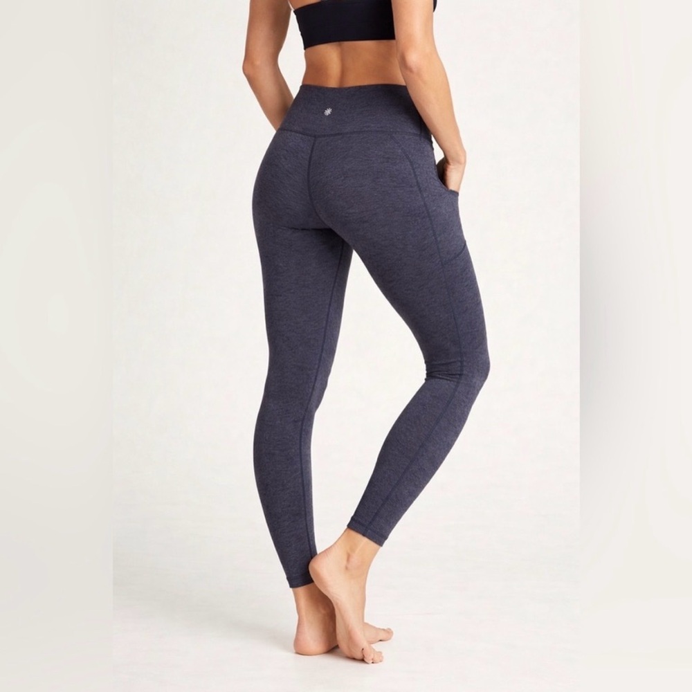 Athleta Navy Leggings - Small